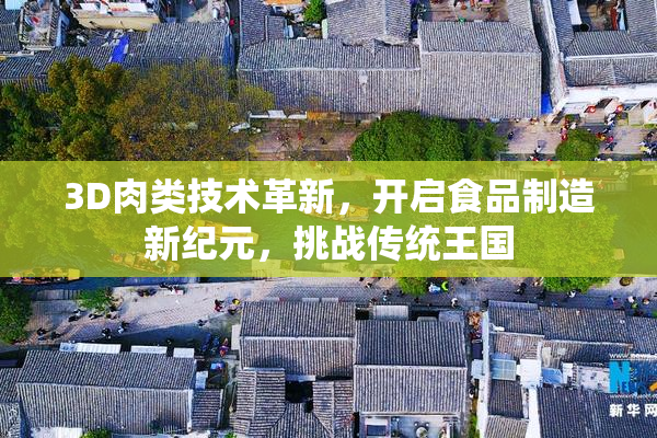 3D肉类技术革新，开启食品制造新纪元，挑战传统王国