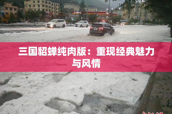 三国貂蝉纯肉版：重现经典魅力与风情
