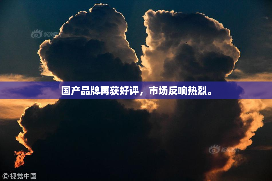国产品牌再获好评，市场反响热烈。