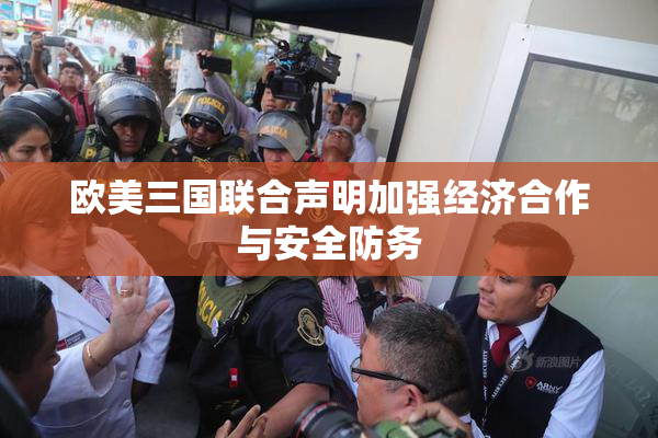 欧美三国联合声明加强经济合作与安全防务