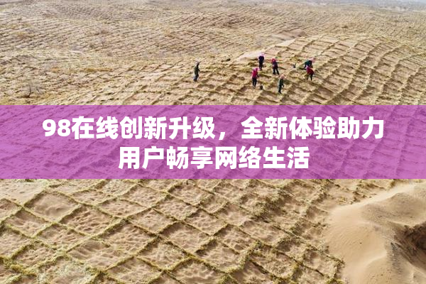 98在线创新升级，全新体验助力用户畅享网络生活