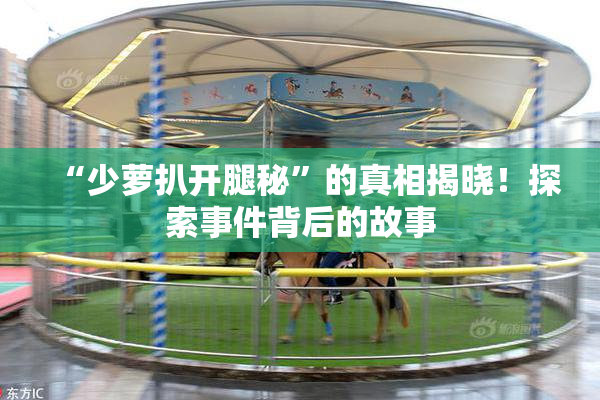 “少萝扒开腿秘”的真相揭晓！探索事件背后的故事