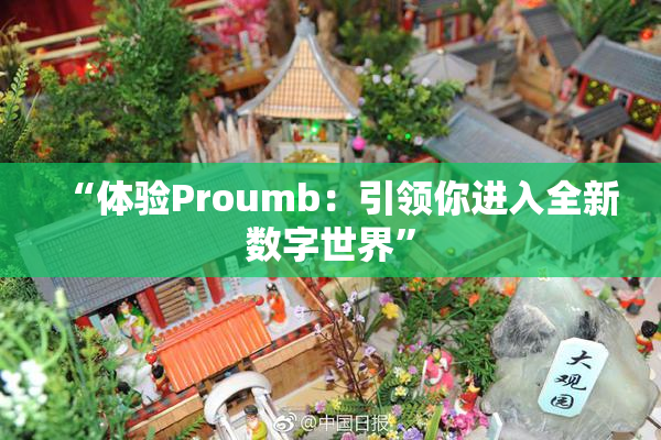 “体验Proumb：引领你进入全新数字世界”