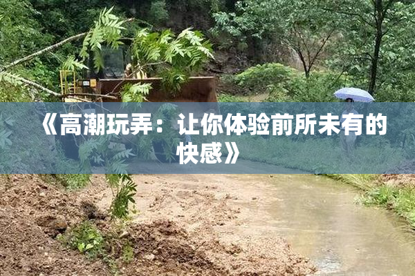 《高潮玩弄：让你体验前所未有的快感》