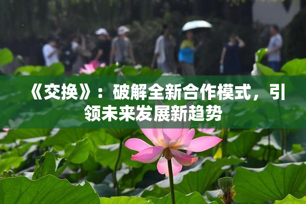 《交换》：破解全新合作模式，引领未来发展新趋势
