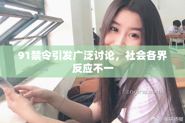 91禁令引发广泛讨论，社会各界反应不一
