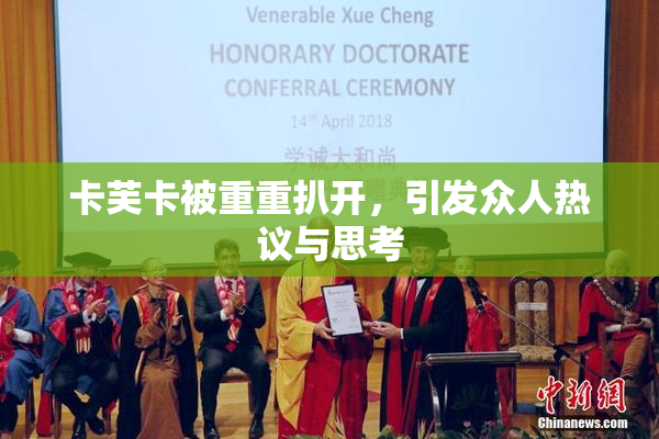卡芙卡被重重扒开，引发众人热议与思考