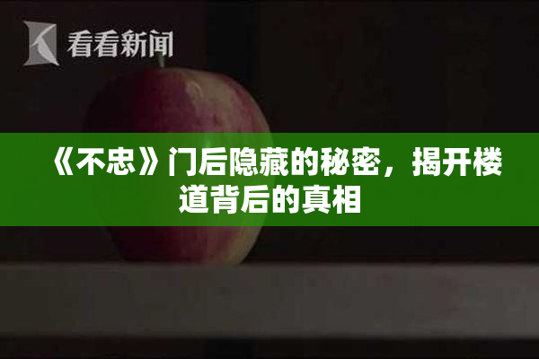 《不忠》门后隐藏的秘密，揭开楼道背后的真相