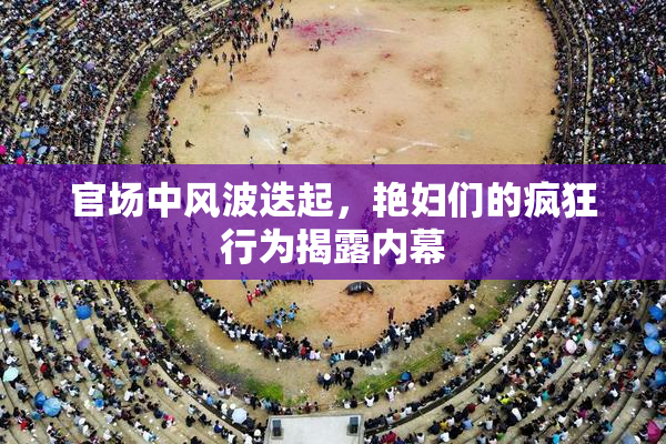 官场中风波迭起，艳妇们的疯狂行为揭露内幕