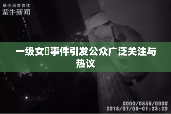 一级女婬事件引发公众广泛关注与热议
