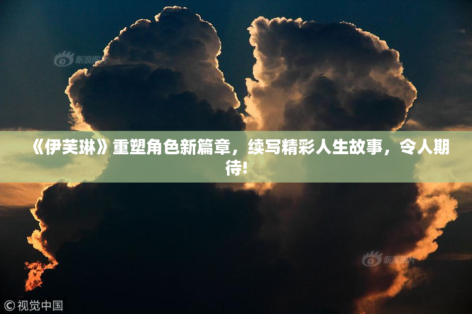 《伊芙琳》重塑角色新篇章，续写精彩人生故事，令人期待!