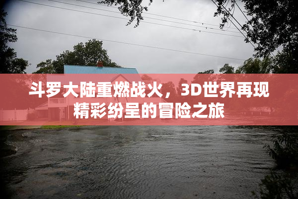 斗罗大陆重燃战火，3D世界再现精彩纷呈的冒险之旅