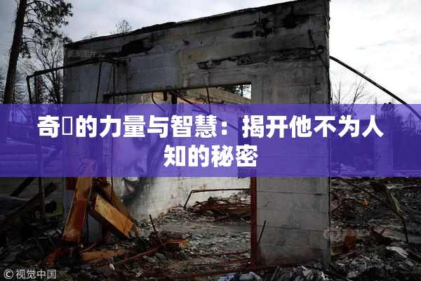 奇犽的力量与智慧：揭开他不为人知的秘密
