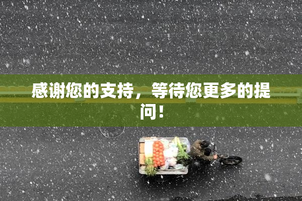感谢您的支持，等待您更多的提问！
