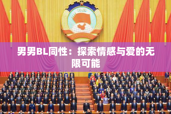 男男BL同性：探索情感与爱的无限可能