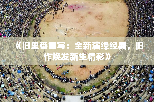 《旧里番重写：全新演绎经典，旧作焕发新生精彩》