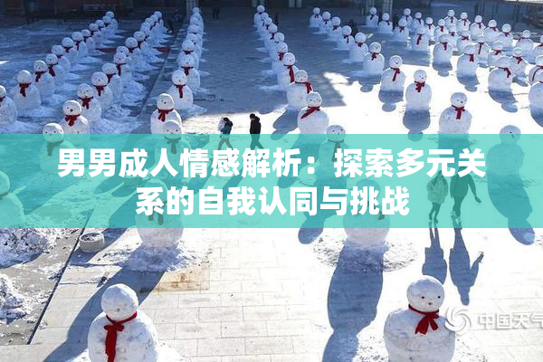男男成人情感解析：探索多元关系的自我认同与挑战