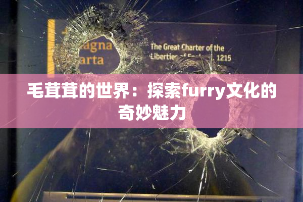 毛茸茸的世界：探索furry文化的奇妙魅力