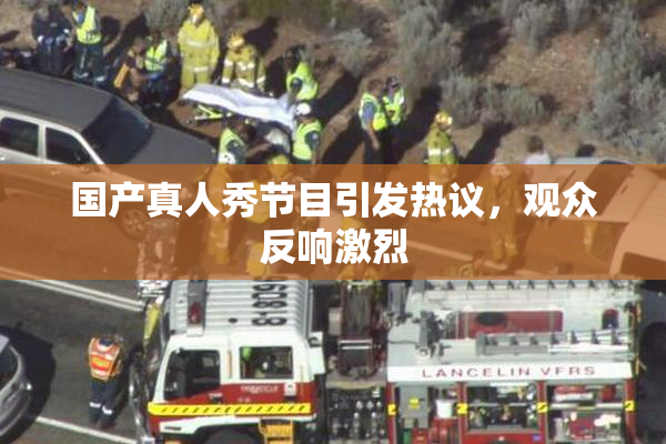 国产真人秀节目引发热议，观众反响激烈