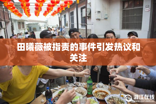 田曦薇被指责的事件引发热议和关注