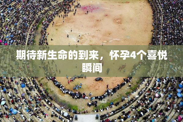 期待新生命的到来，怀孕4个喜悦瞬间