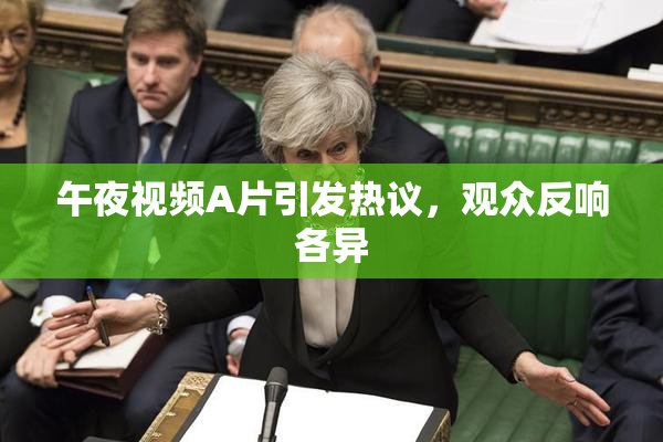 午夜视频A片引发热议，观众反响各异
