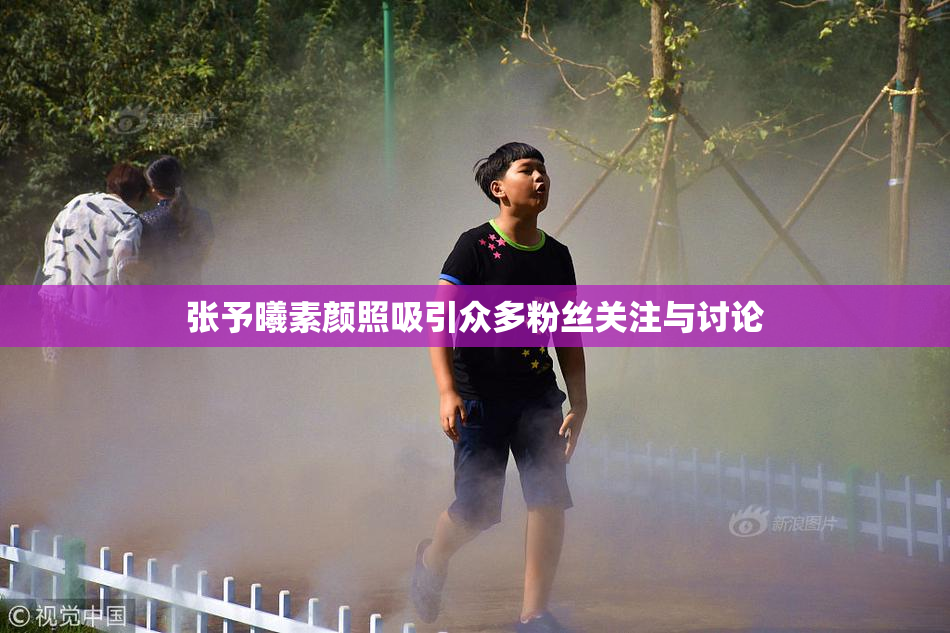 张予曦素颜照吸引众多粉丝关注与讨论