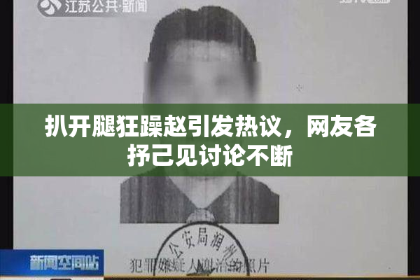 扒开腿狂躁赵引发热议，网友各抒己见讨论不断