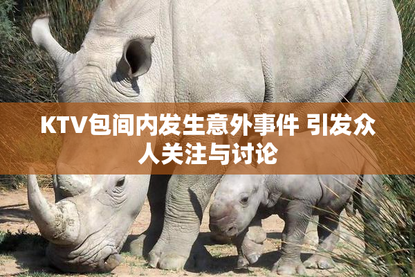 KTV包间内发生意外事件 引发众人关注与讨论