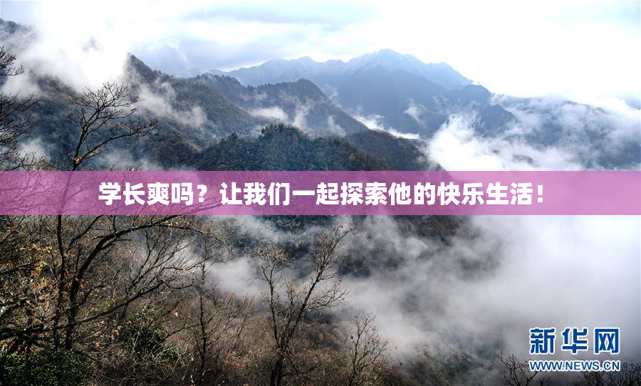 学长爽吗？让我们一起探索他的快乐生活！