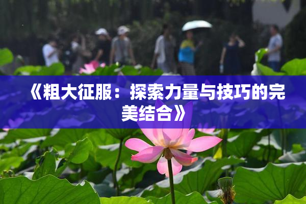 《粗大征服：探索力量与技巧的完美结合》