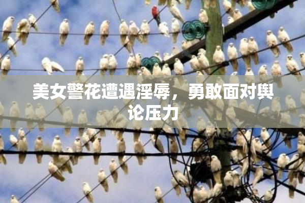 美女警花遭遇淫辱，勇敢面对舆论压力