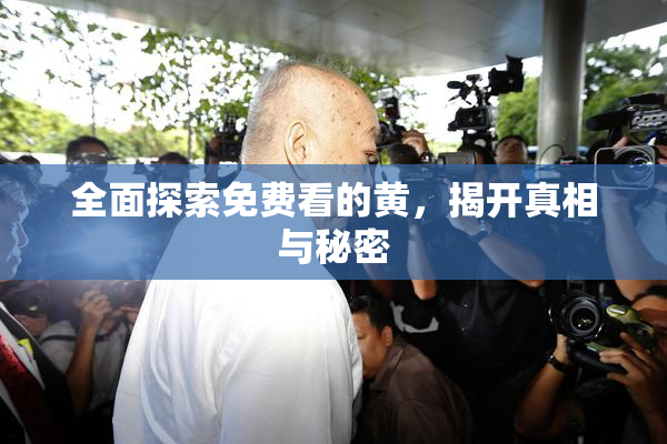 全面探索免费看的黄，揭开真相与秘密