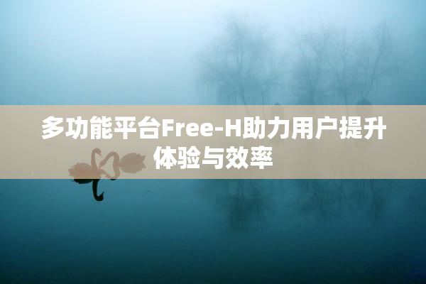 多功能平台Free-H助力用户提升体验与效率