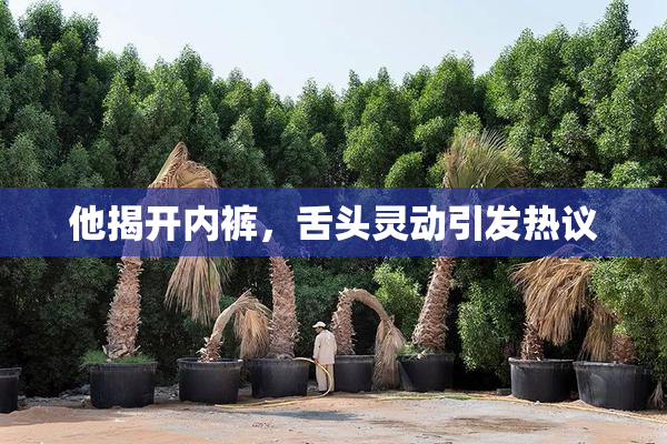 他揭开内裤，舌头灵动引发热议