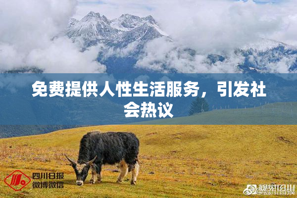 免费提供人性生活服务，引发社会热议