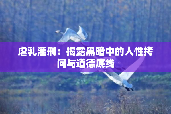 虐乳淫刑：揭露黑暗中的人性拷问与道德底线