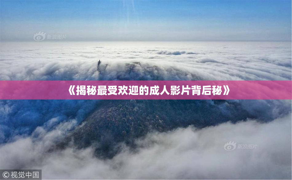 《揭秘最受欢迎的成人影片背后秘》