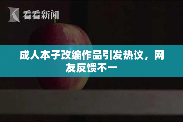 成人本子改编作品引发热议，网友反馈不一