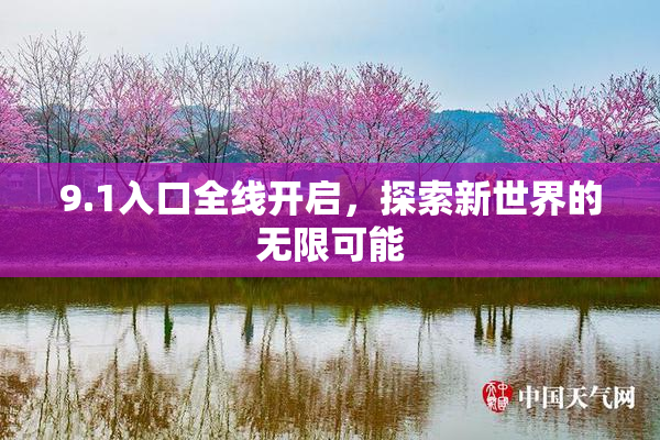 9.1入口全线开启，探索新世界的无限可能