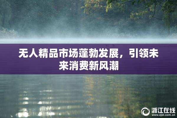 无人精品市场蓬勃发展，引领未来消费新风潮