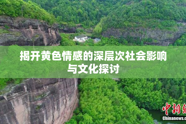 揭开黄色情感的深层次社会影响与文化探讨