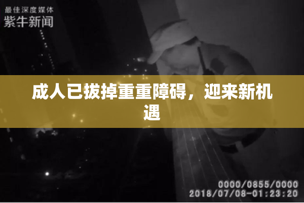 成人已拔掉重重障碍，迎来新机遇