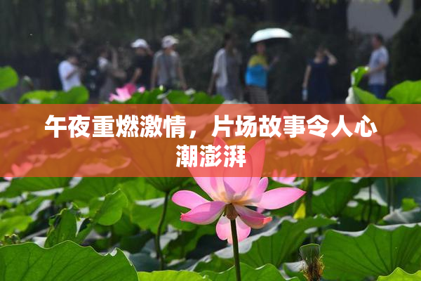 午夜重燃激情，片场故事令人心潮澎湃