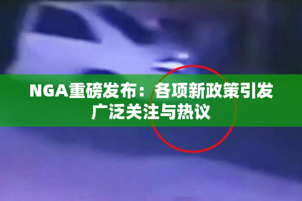 NGA重磅发布：各项新政策引发广泛关注与热议