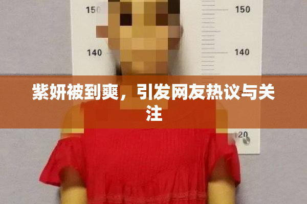 紫妍被到爽，引发网友热议与关注