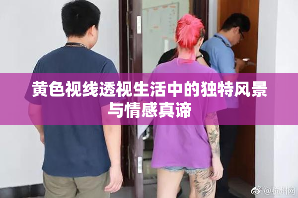 黄色视线透视生活中的独特风景与情感真谛