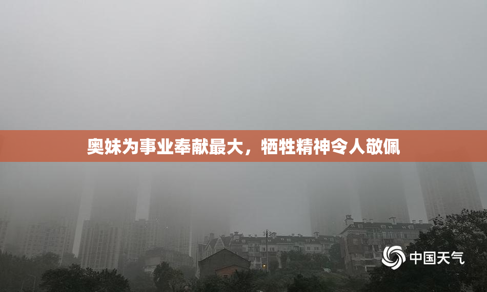 奥妹为事业奉献最大，牺牲精神令人敬佩