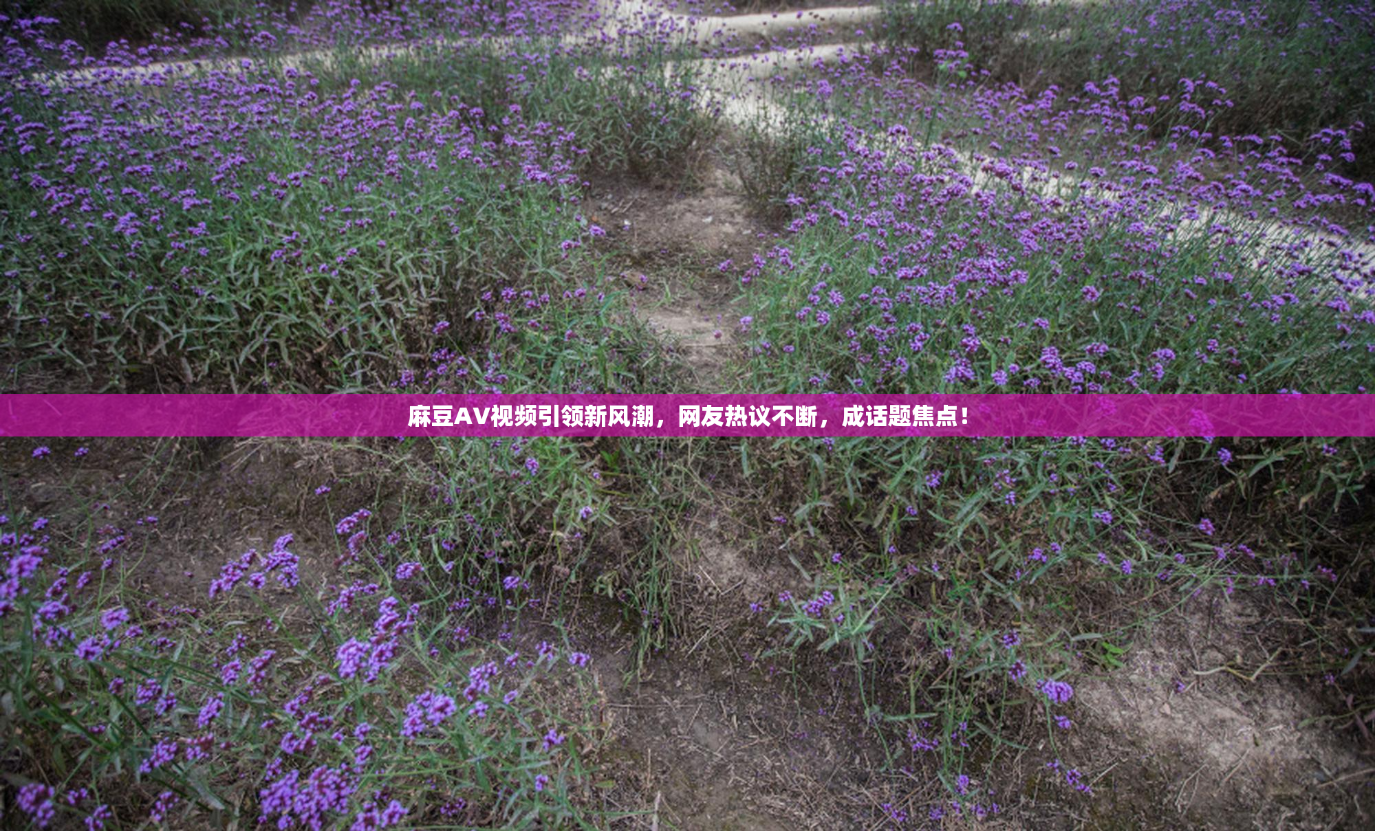 麻豆AV视频引领新风潮，网友热议不断，成话题焦点！