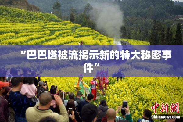 “巴巴塔被流揭示新的特大秘密事件”